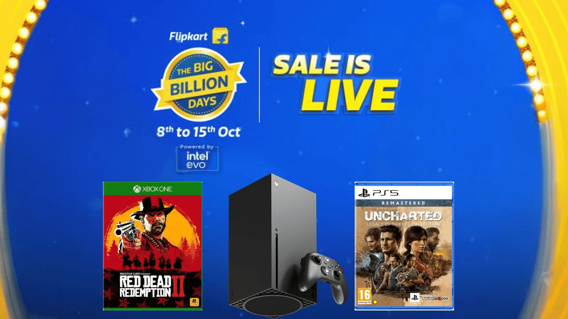 Flipkart Big Billion Days Best Deals on PS4/5 & Xbox Games